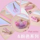Pink Girly Office Stationery Set - Exclusive Stapler, Staple Remover & Tape Holder, Factory Wholesale
