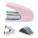 Hot-Selling Macaron Color Office Stapler Set - Effort-Saving Stapler, Staple Remover, Multifunctional Office Kit