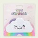 Factory Direct Rainbow Tape Set - Student Scrapbooking Desktop Tape Holder, Cute Packaging Tape Dispenser with Cloud Cutter