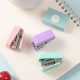 Direct Supply Macaron Color Stationery Set - Stapler, Paper Clips, Staples - Desktop Student & Office Use