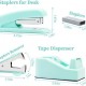 Direct Supply Mint Green Desktop Office Set - Student & Office Combination (Stapler, Staple Remover, Scissors, Paper Clips)