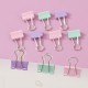 Direct Supply Macaron Color Stationery Set - Stapler, Paper Clips, Staples - Desktop Student & Office Use