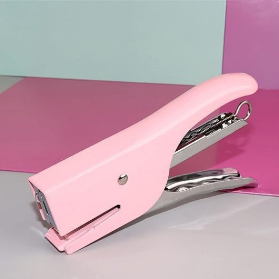 Direct Supply Pink Office Set - Stapler, Tape Holder & Tape, Student Office Stationery Kit