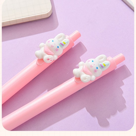 Direct Supply Macaron Student/Office Set - Cartoon Notebook, Stapler & Staples Combo