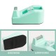 Direct Supply Green Desktop Office Supplies - Hole Punch, Stapler, Paper Clips, Push Pins, Scissors Stationery Set