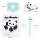 New Hot-Selling Unique Giant Panda Student/Office Set - 4-Piece Kit (Staples, Notebook, Pen)