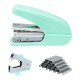Hot-Selling Macaron Color Office Stapler Set - Effort-Saving Stapler, Staple Remover, Multifunctional Office Kit