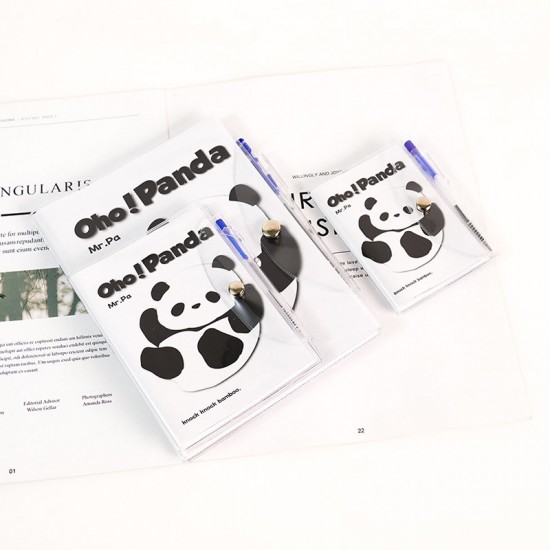 New Hot-Selling Unique Giant Panda Student/Office Set - 3-Piece Kit (Notebook, etc.), In-Stock